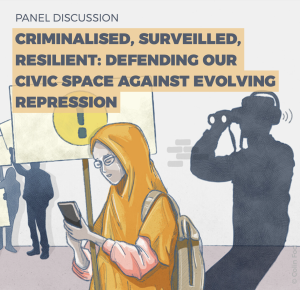 Criminalised, Surveilled, Resilient: Defending our Civic Space Against Evolving Repression @ Musée national de la résistance